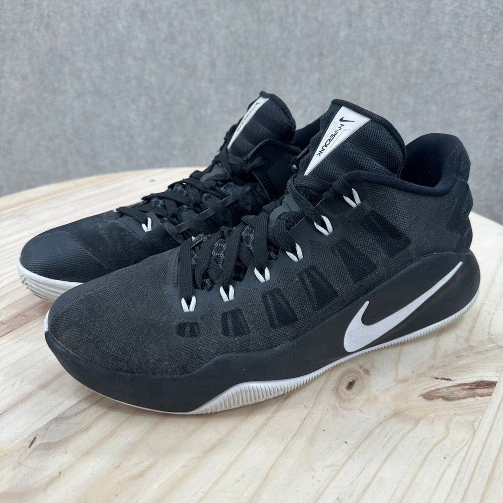 Nike Hyperdunk 2016 Basketball Shoes Mens 7.5 Black White Low Top 844363-010